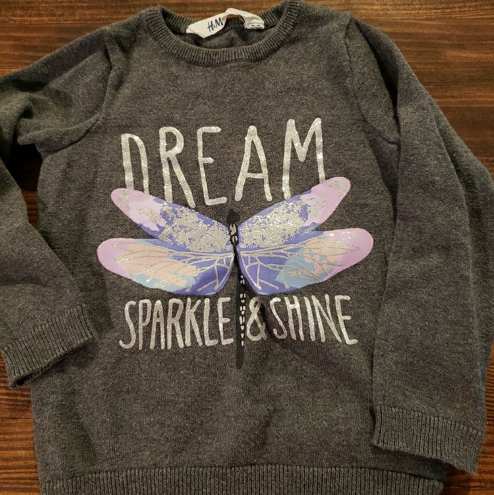 Toddler girls H&M sweater